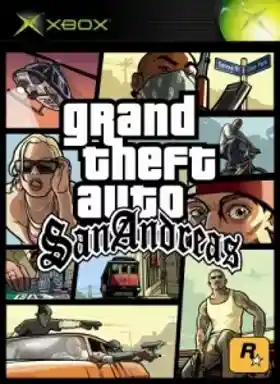 Grand Theft Auto San Andreas (USA) box cover front